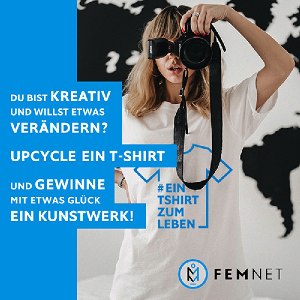 Konzeption und Entwurf der Social Media Kampagne #eintshirtzumleben